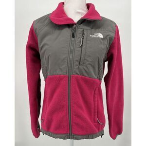 The North Face Pink and Gray Ski Jacket